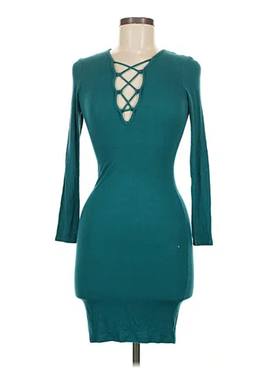 Pre-owned Better Be Cocktail Dress In Blue