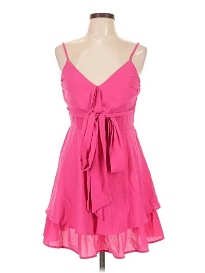 Pre-owned Better Be Cocktail Dress In Pink