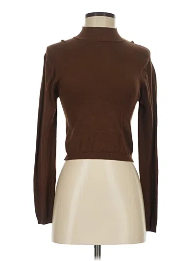 Pre-owned Better Be Long Sleeve Turtleneck In Brown