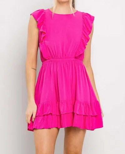 Better Be Positively Perfect Mini Dress In Pink