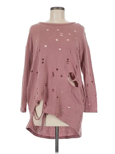 Pre-owned Better Be Pullover Sweater In Pink