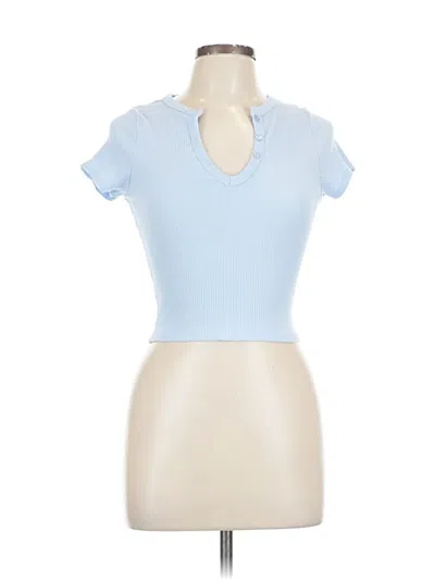 Pre-owned Better Be Short Sleeve Turtleneck In Blue