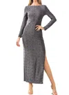 Better Be Sight To See High Neck Maxi Dress In Black