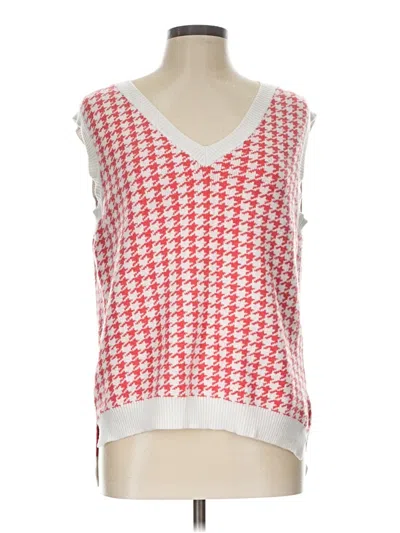 Pre-owned Better Be Sweater Vest In Red