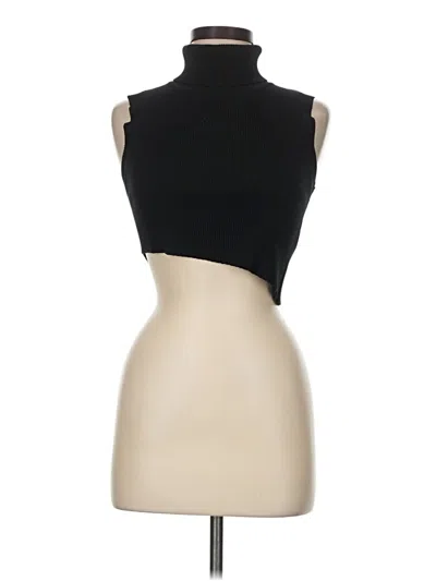 Pre-owned Better Be Tank Top Black Strapless Neckline Tops