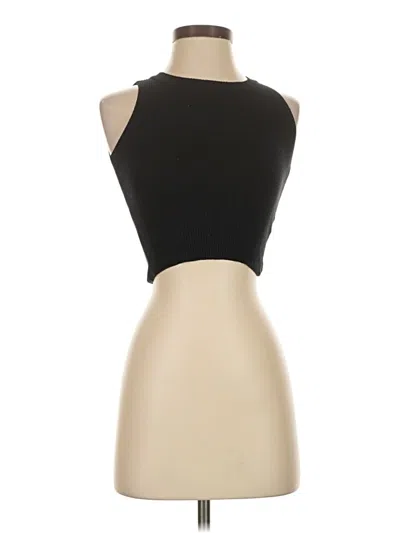 Pre-owned Better Be Tank Top Black Strapless Neckline Tops