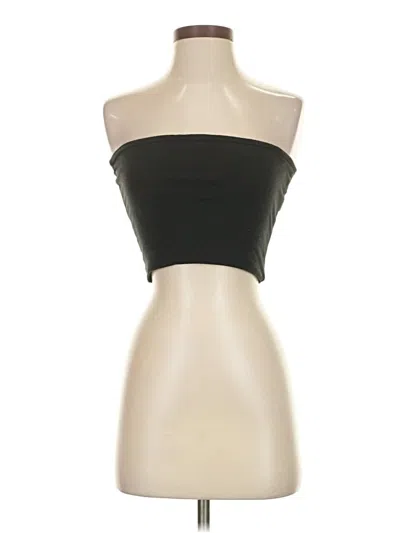 Pre-owned Better Be Tube Top Black Strapless Neckline Tops