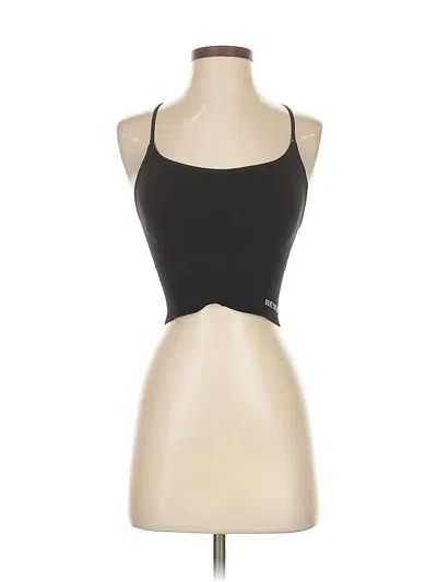 Pre-owned Better Bodies Tank Top Black Strapless Neckline Tops