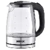 Better Chef 1100w 7-cup Cordless Electric Borosilicate Glass Kettle With Stainless Steel Accents In Silver