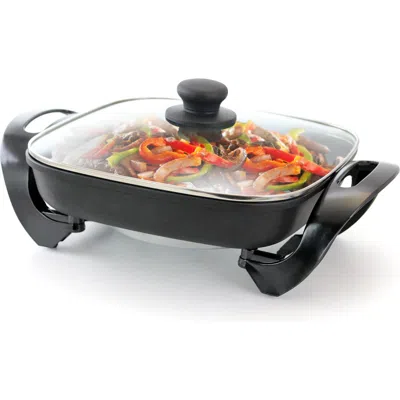 Better Chef 11.5" Non-stick Electric Skillet In Black