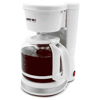 Better Chef 12 Cup Pause 'n Serve Coffee Maker In White