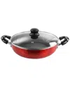 Better Chef 14in Aluminum Non-stick Deep Fryer In Red