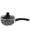 Better Chef 1.5-quart Sauce Pan With Glass Lid In Grey