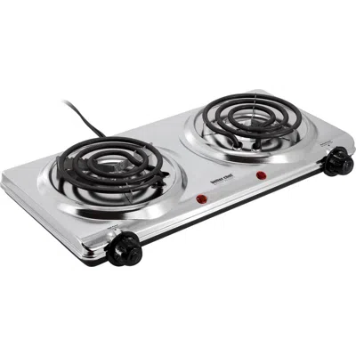 Better Chef 1500 W Dual Element Electric Countertop Range In Silver