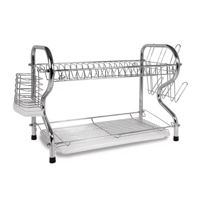 Better Chef 16-inch 2 Level Dish Rack In Multi