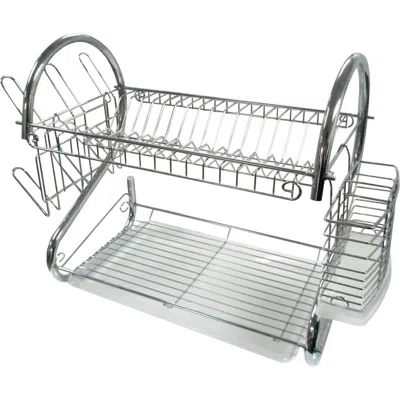 BETTER CHEF BETTER CHEF 16-INCH CHROME DISH RACK