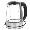 Better Chef 1.7 Liter 360 Degree Glass Cordless Electric Kettle In Silver
