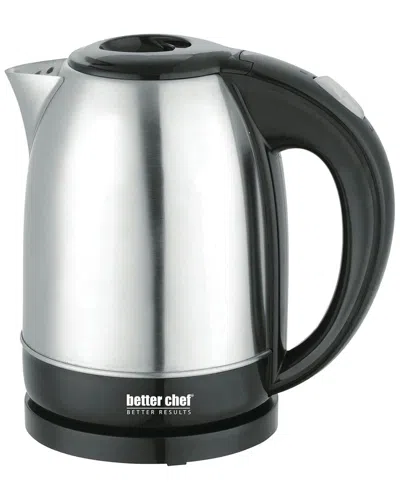 Better Chef 1.7-liter Stainless Steel Cordless Kettle In Black