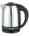 Better Chef 1.7l 7.2-cup Stainless Steel Cordless Electric Kettle In Gray