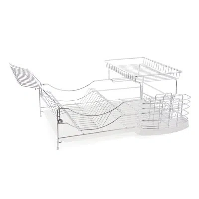 Better Chef 2 Tier Dish Rack In Silver