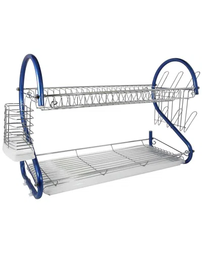 BETTER CHEF BETTER CHEF 22-INCH 2-TIER CHROME DISH RACK