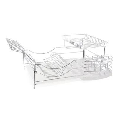 Better Chef 22-inch Dish Rack In Transparent