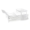Better Chef 22-inch 2 Tiered Dish Rack With Utensil Caddy In Silver