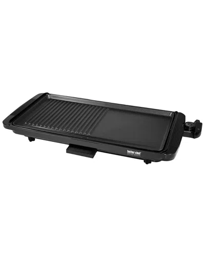 Better Chef 2-in-1 Family Size Cool Touch Grill/griddle In Black