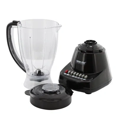 Better Chef 400-watt 10-speed Blender W/ Bpa-free Blending Jar In Black