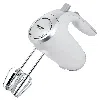 Better Chef 5-speed 150w Hand Mixer With Silver Accents And Storage Clip In White