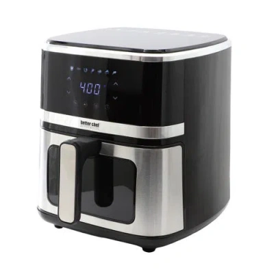Better Chef 5.3 Quart Digital Display Air Fryer With Touch Controls In Black
