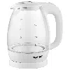 Better Chef 7-cup Cordless Electric Borosilicate Glass Kettle With Led Light In White