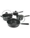 Better Chef 7pc Carbon Steel Cookware Set In Grey