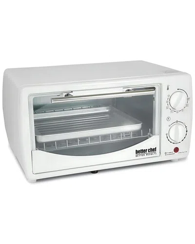 Better Chef 9-liter Toaster Oven Broiler In White