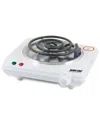 Better Chef Basic Single Burner With White Enamel Finish In White