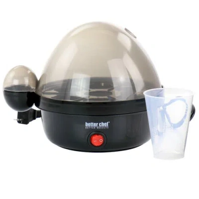 Better Chef Countertop Electric Egg Cooker In Black
