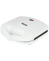 Better Chef Double Sandwich Maker White In White