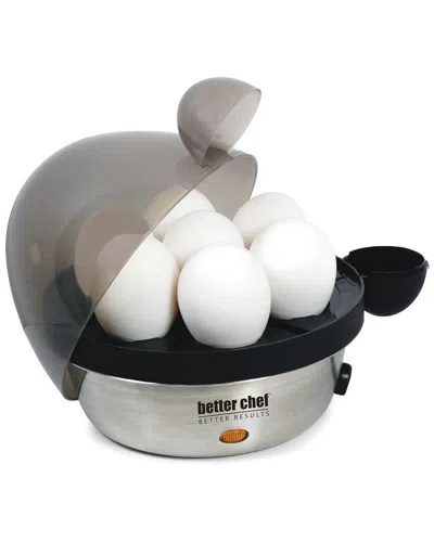 Better Chef Egg Cooker With Stainless Steel Base In White
