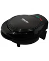 Better Chef Electric Double Omelet Maker In Black