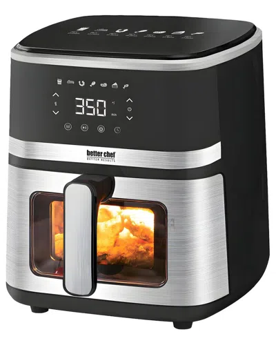 Better Chef Stainless 5.0l Digital Air Fryer In Black