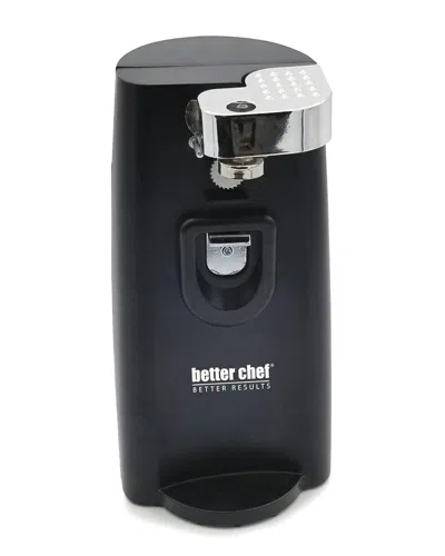 Better Chef Tall Black Can Opener With Knife Sharpener/bottle Opener