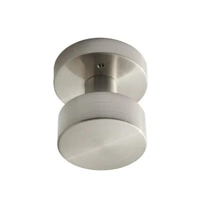 Better Home Products Angel Island Cast Knob In Satin Nickel