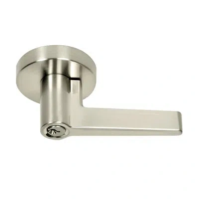 Better Home Products Baker Beach Keyed (entry) Door Lever In Satin Nickel
