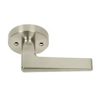 Better Home Products Baker Beach Single Dummy Door Lever In Satin Nickel