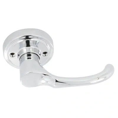 Better Home Products Diamond Heights Lower Half Handleset Door Lever In Satin Nickel