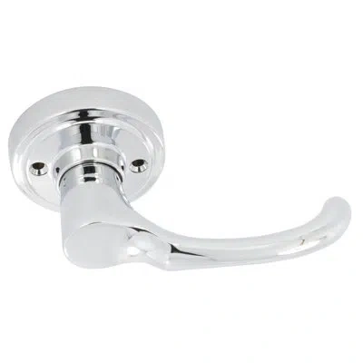 Better Home Products Diamond Heights Single Dummy Door Lever In Chrome
