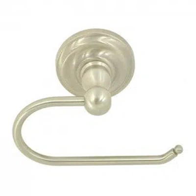 Better Home Products Dolores Park Euro Wall Mount Toilet Paper Holder In Satin Nickel