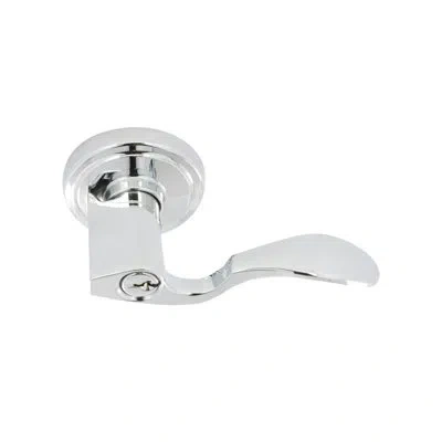 Better Home Products Dolores Park Keyed Door Lever In Chrome