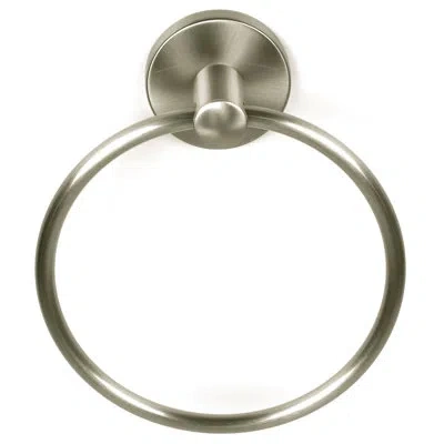 Better Home Products Fisherman's Wharf Towel Ring In Satin Nickel