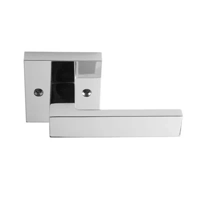 Better Home Products Forest Hill Dummy Lever-matte Black In Chrome